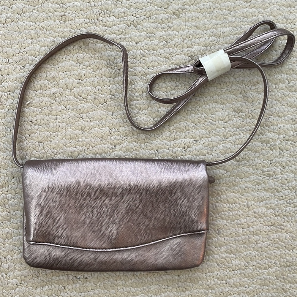 NWT Small purse, changes color with light